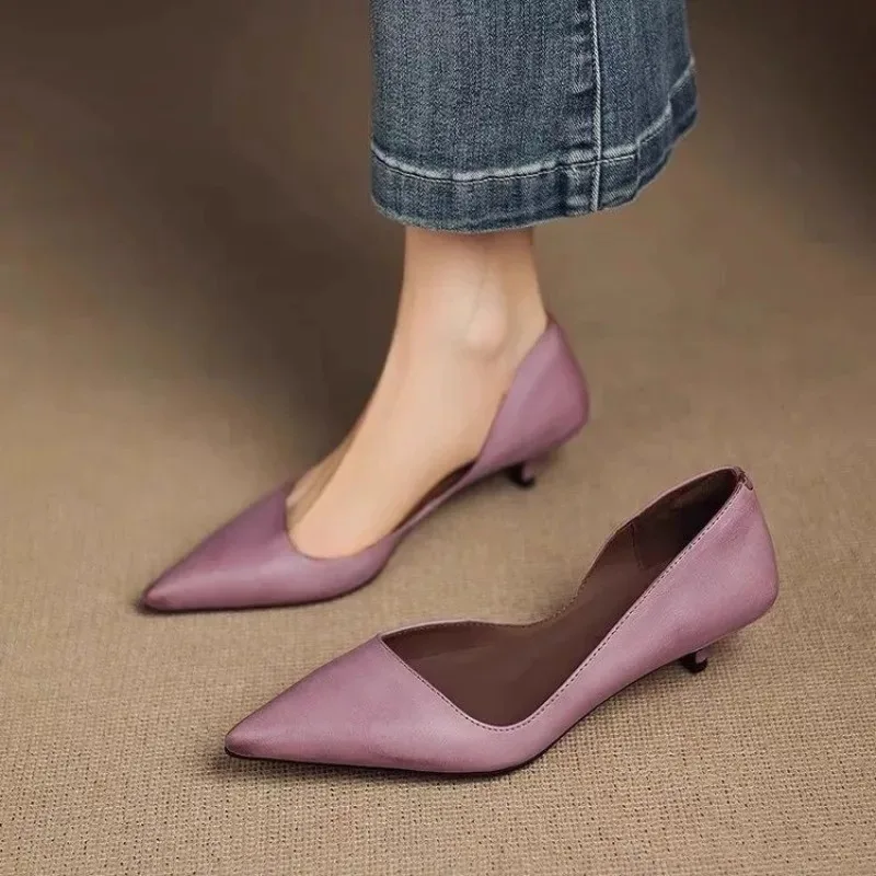 Women'S Fashion Shoes - Szpilki damskie z ostrym noskiem, modne,