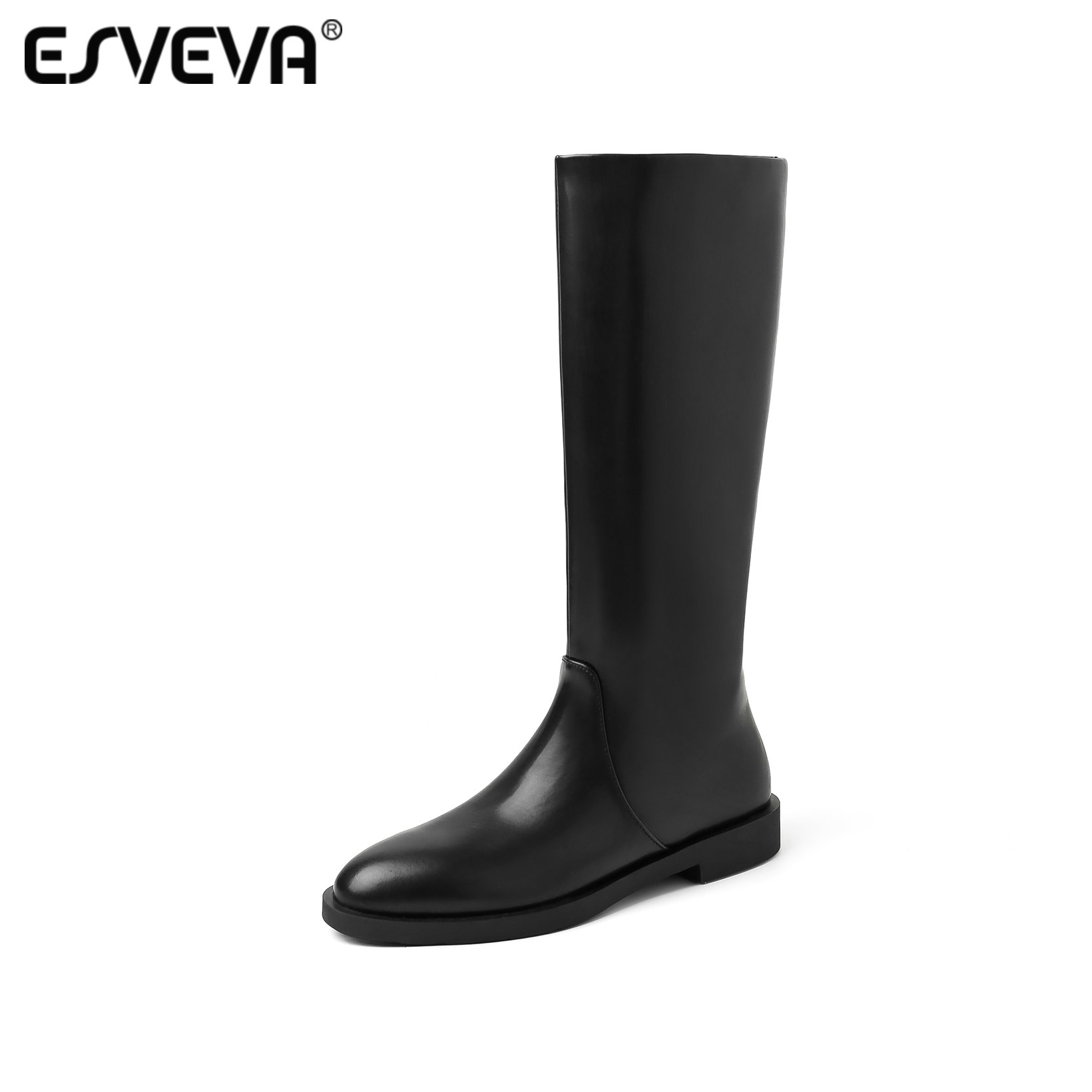 ESVEVA 2027 Modne damskie koza – Women'S Fashion Knee High Boots recenzja i cena