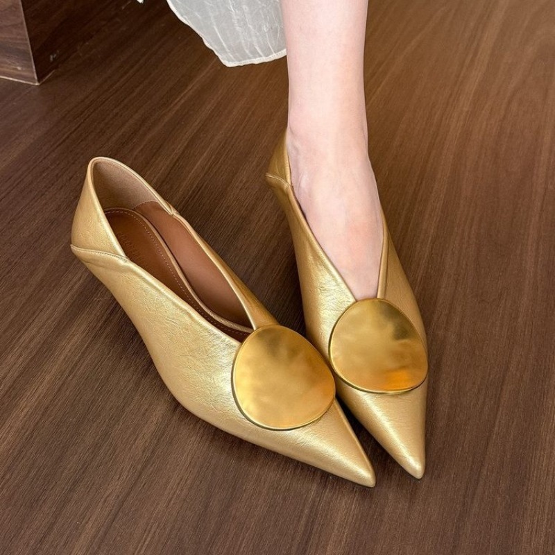 Wsuwane damskie baleriny z ost – Women'S Fashion Shoes recenzja i cena