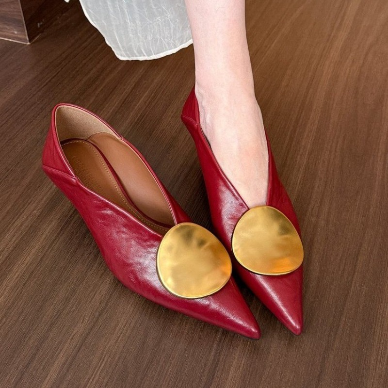 Wsuwane damskie baleriny z ost – Women'S Fashion Shoes recenzja i cena
