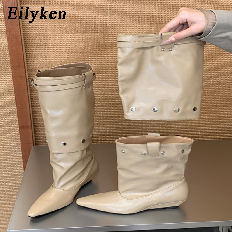 Eilyken Nowe Modne Damskie Koz – Women'S Fashion Knee High Boots recenzja i cena